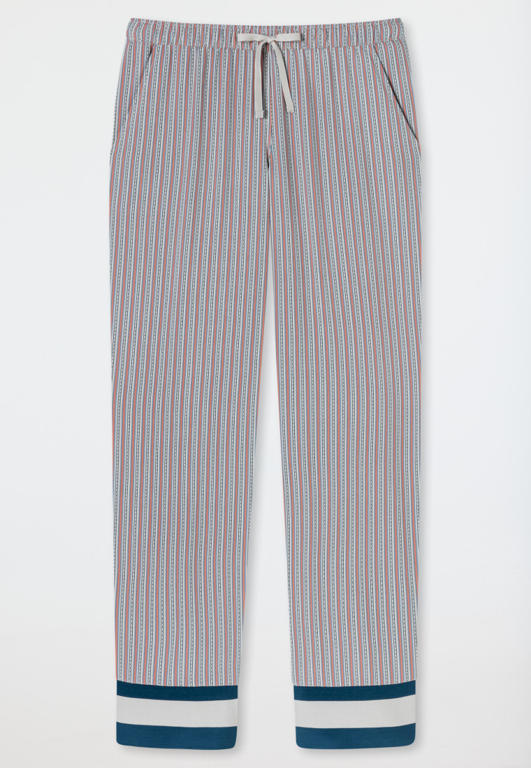 Hose lang Webware Streifen multicolor - Mix+Relax