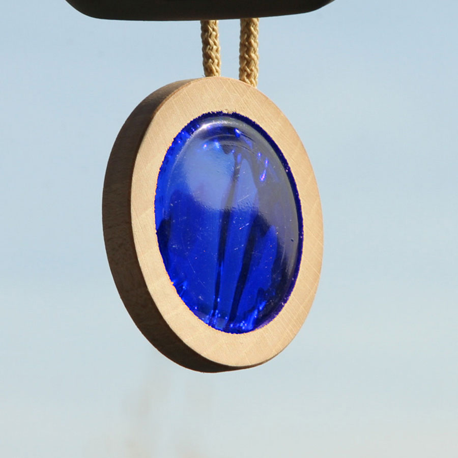 Lufterfrischer Hanging Holz Membran "Aqua" in Blau, 6 ml - ATU