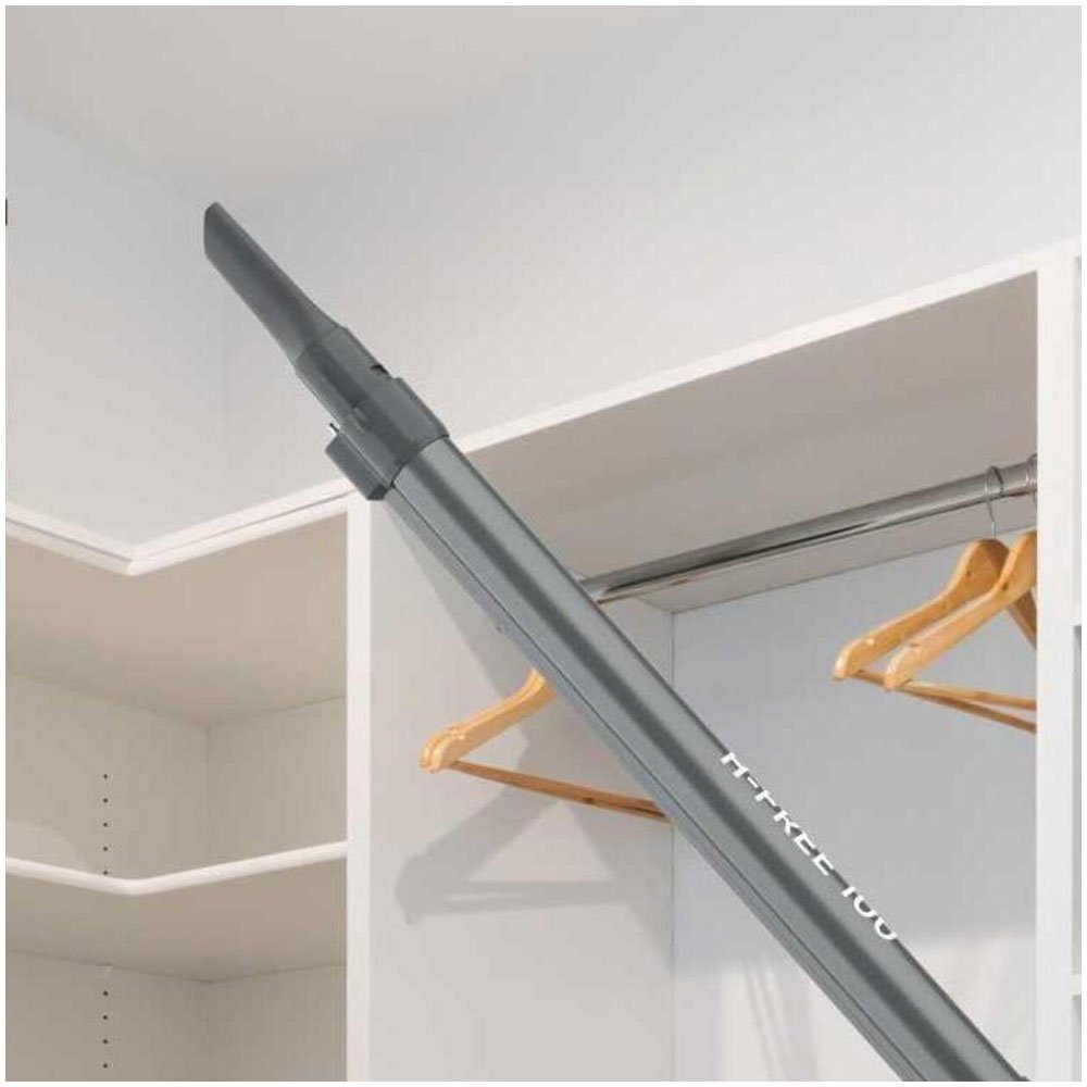 Hoover Akku-Hand-und Stielstaubsauger HF 122RH-11, 170 W, beutellos, Boden- & Handsauger in Einem, 22 V, LED-Licht, Turbo, 0,9 l Behälter