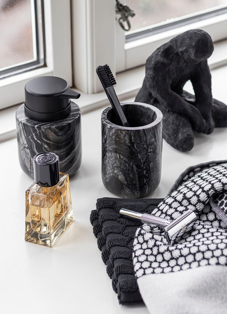 Porte-brosse à dents en marbre Mette Ditmer