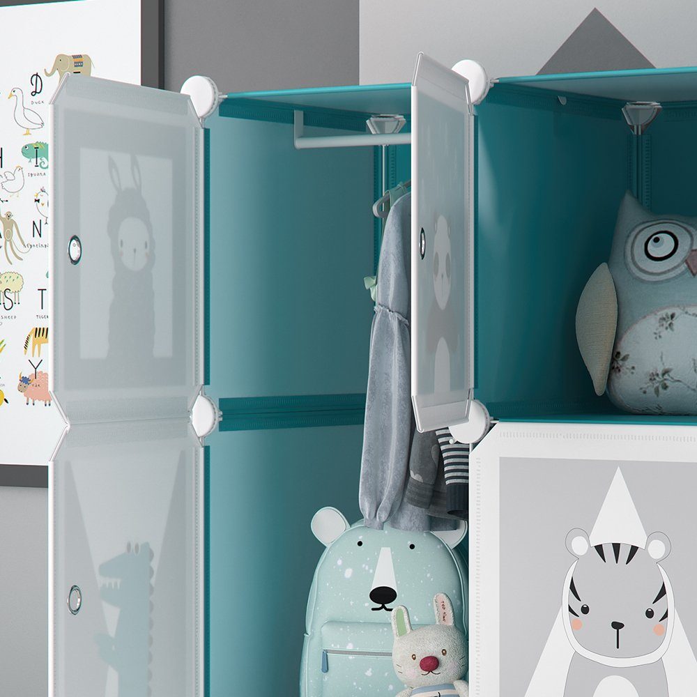 Vicco Bücherregal Kleiderschrank DIY 5 Fächer ANDY Modular 1