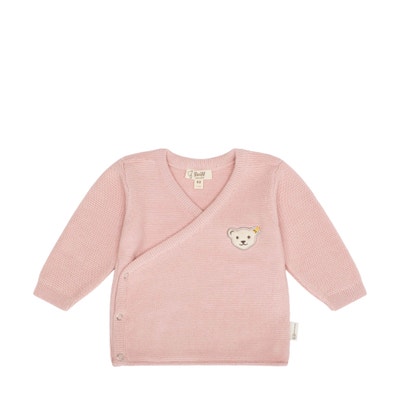 Set Hose + Wickeljacke GOTS, rosa