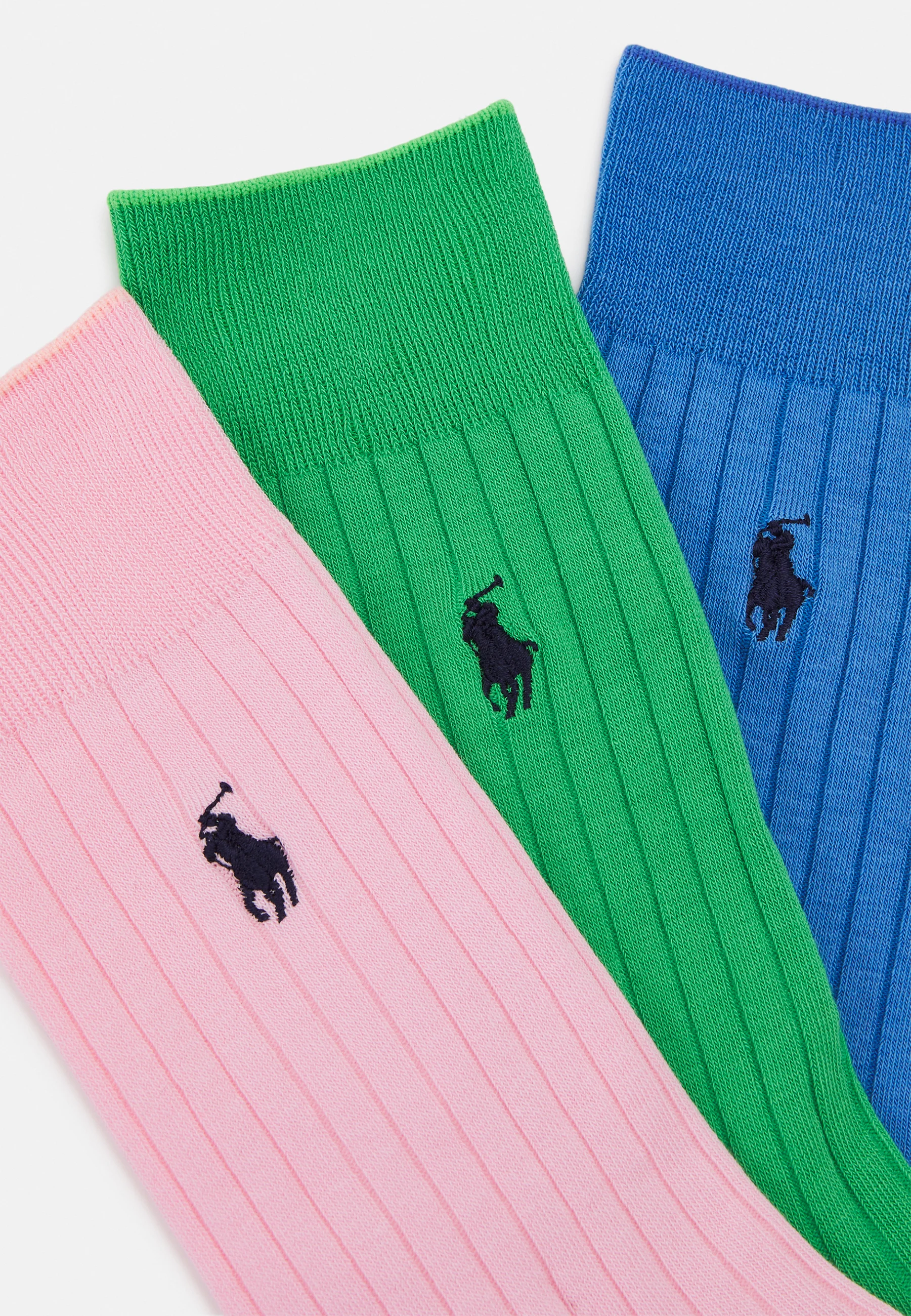 Polo Ralph Lauren Calcetines unisex, paquete de 3 - Calcetines