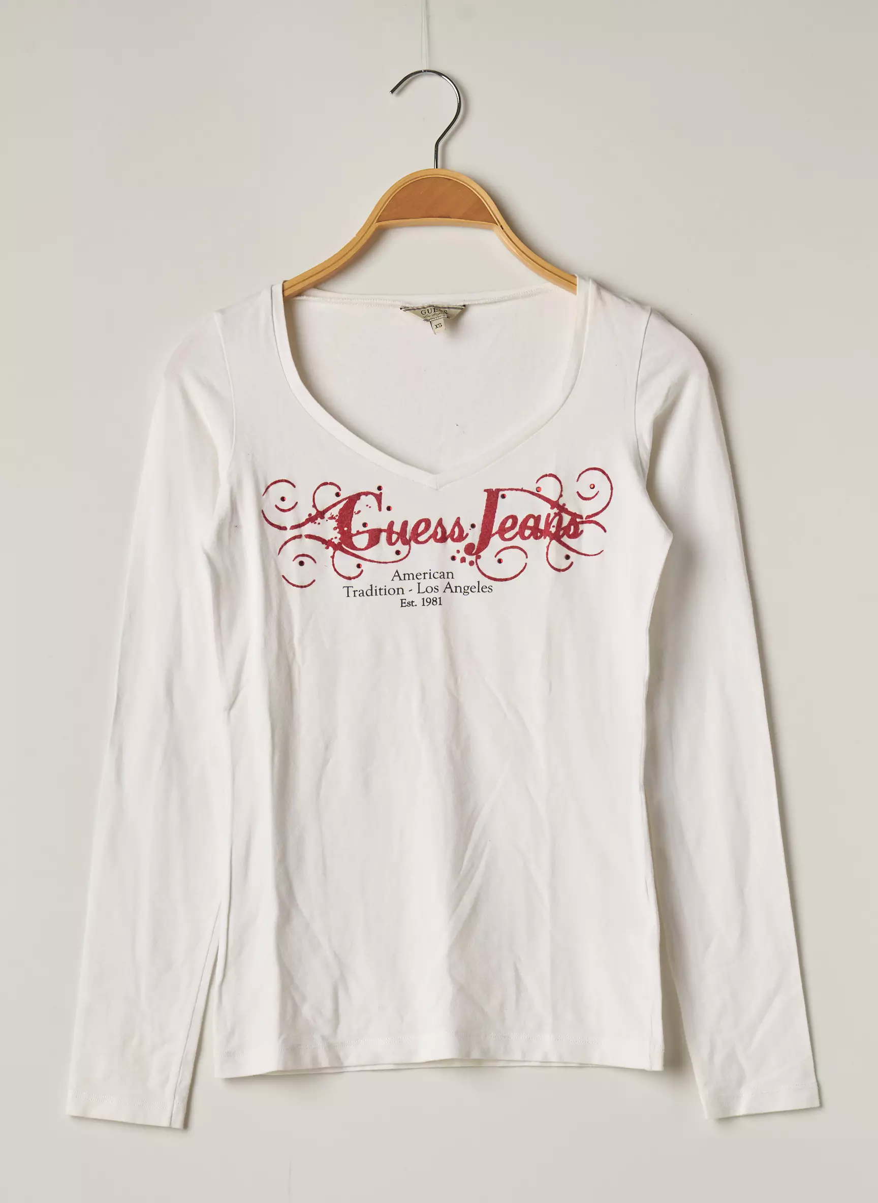 Guess Tshirts Femme couleur blanc