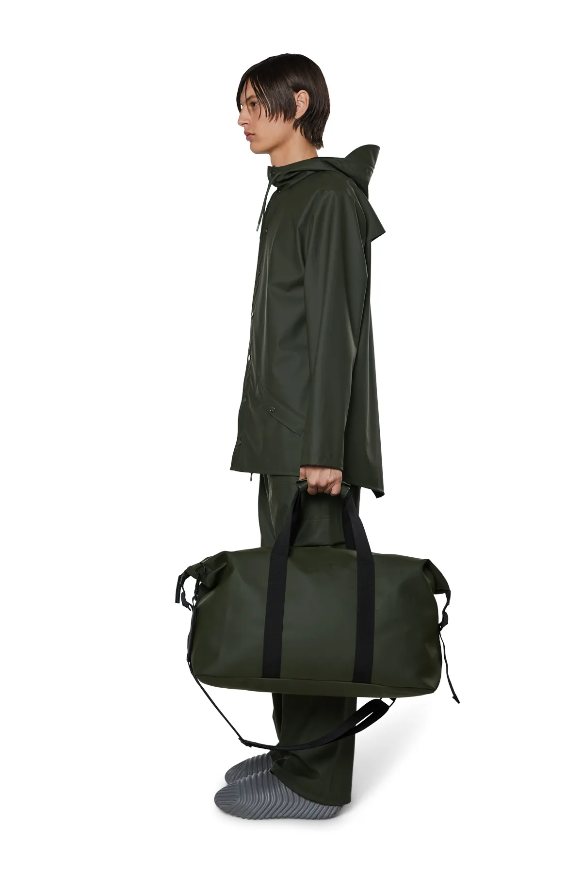 Rains  Rucksack - Grün - Unifarben