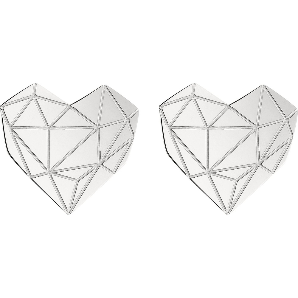Liebeskind Boucles d'oreilles à fermoir à poussette Acier inoxydable Boucles d'oreilles
