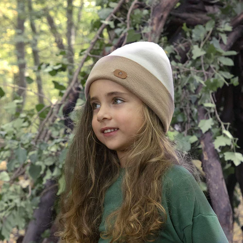 Arcata Sunset Beanie Beige ecru beige