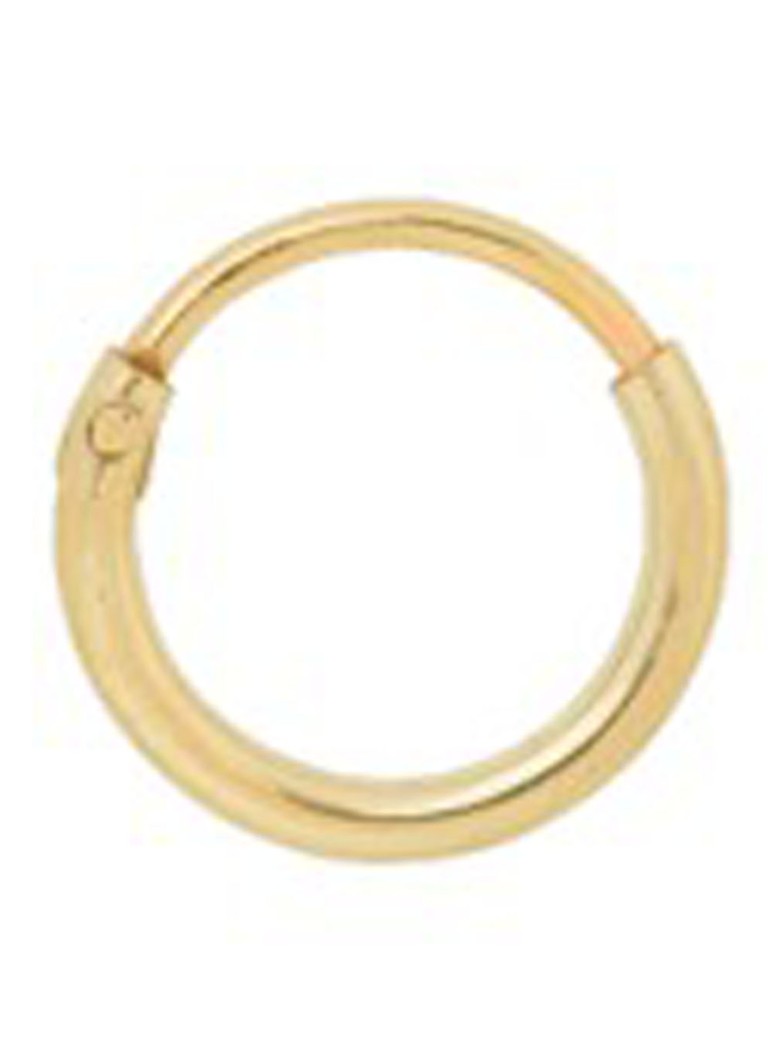 Anna + Nina Single earring extra - small in 14 carat yellow gold