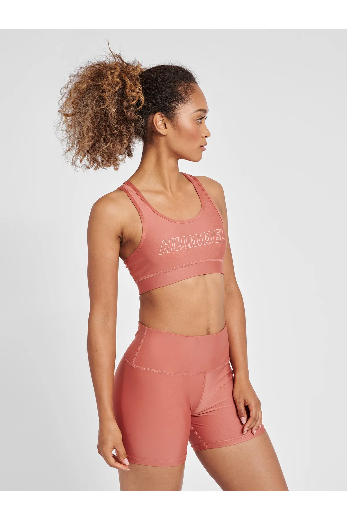 hummel  Sport-BH - Rosa - Lizenzartikel
