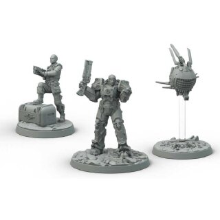 Fallout: Wasteland Warfare - Brotherhood of Steel Knight: Captain Cade, Paladin Danse (EN)