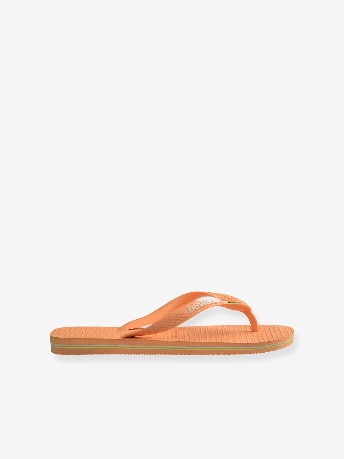 Havaianas Kinder Zehenpantoletten Brasil Logo HAVAIANAS - gelb