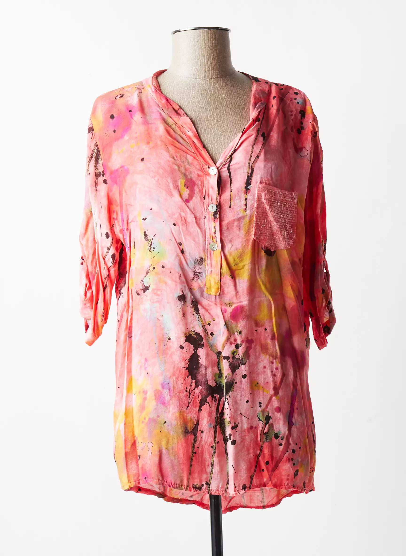 Quattro Blouses Femme couleur rose