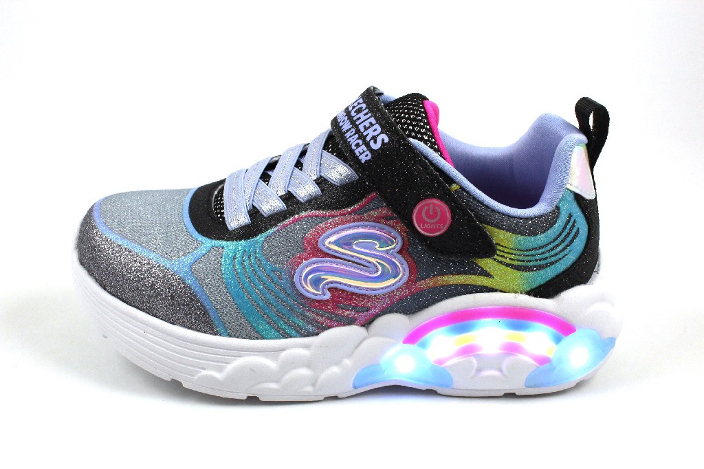 SKECHERS Mädchen Sneaker grau