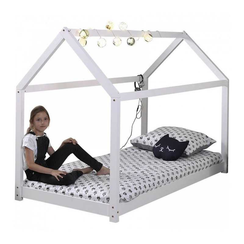 Lit cabane 90x200cm