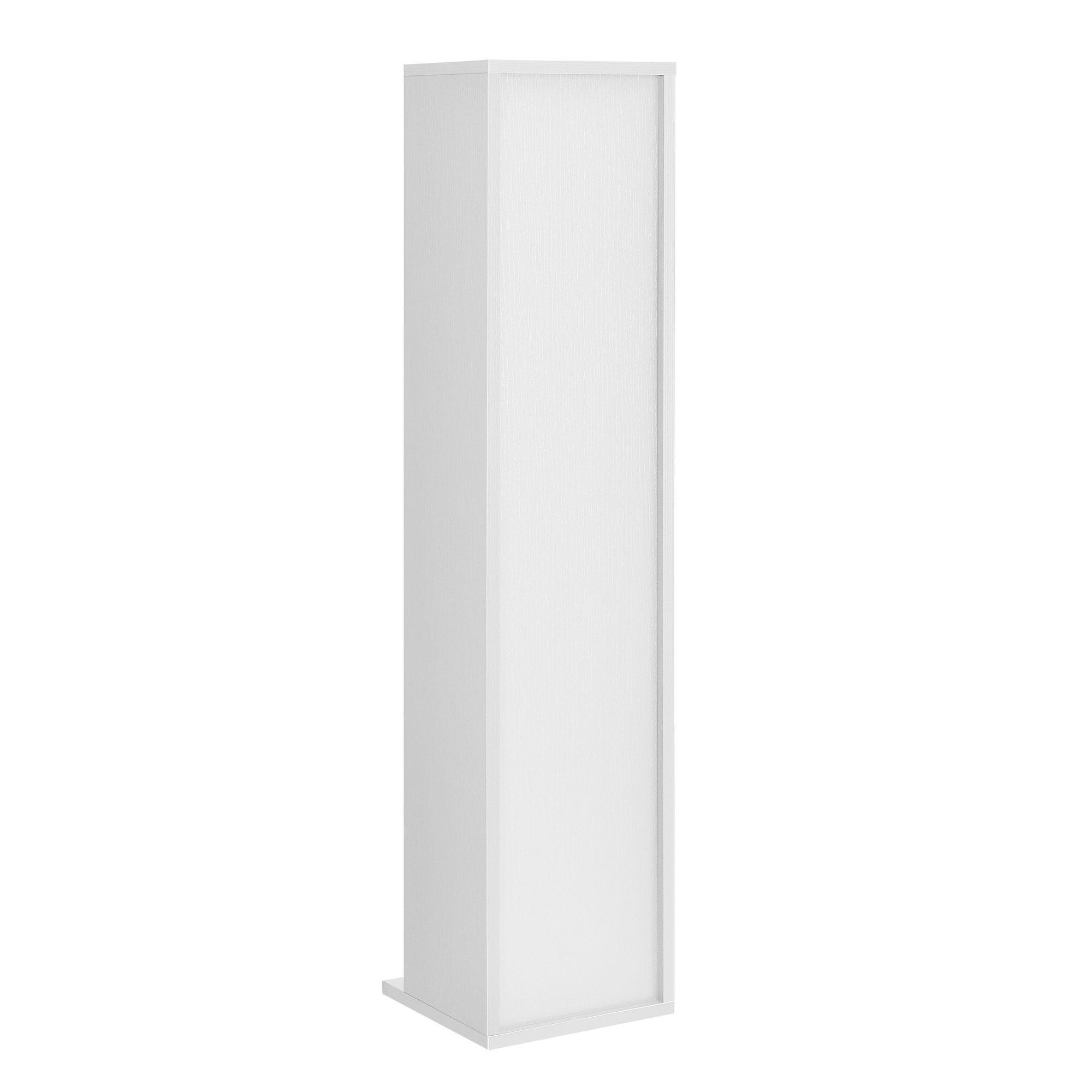 en.casa CD-Regal, Aventoft 6 Fächer Standregal Höhe 90cm