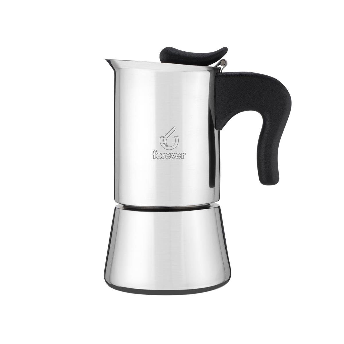 Kelomat Espressokocher Forever Miss Splendy Espressokocher 6 Tassen Induktion