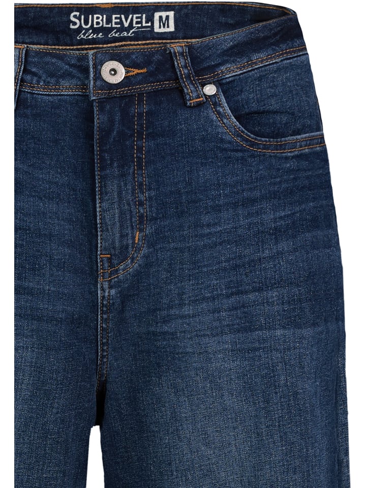 Sublevel Jeans - Comfort fit - in Dunkelblau günstig kaufen