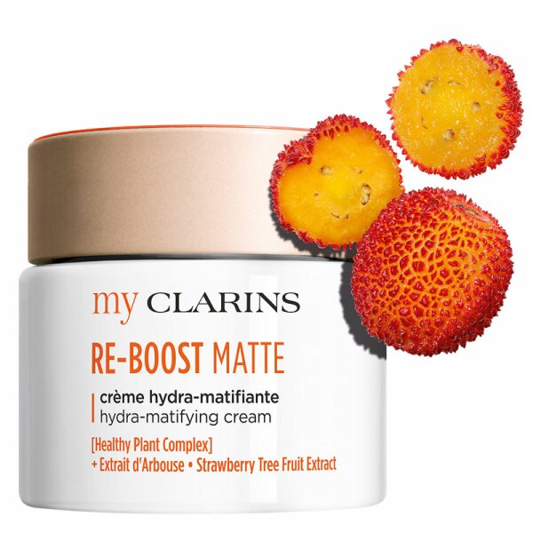 Clarins My Clarins RE-BOOST MATTE Hydra-Matifying Cream Gesichtscreme