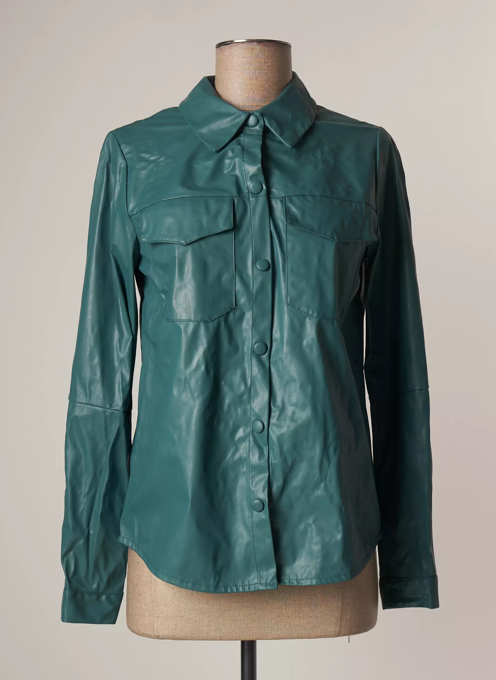 Senes Vestecasual Femme couleur vert