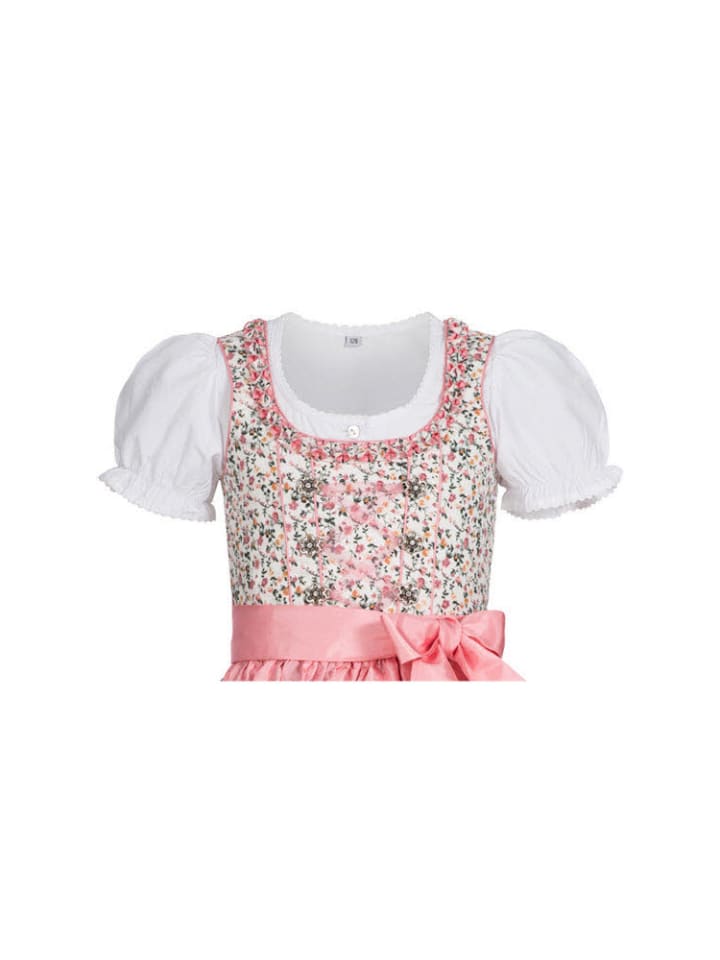 Nübler Kinderdirndl 3-teilig Nina in Weiß günstig kaufen
