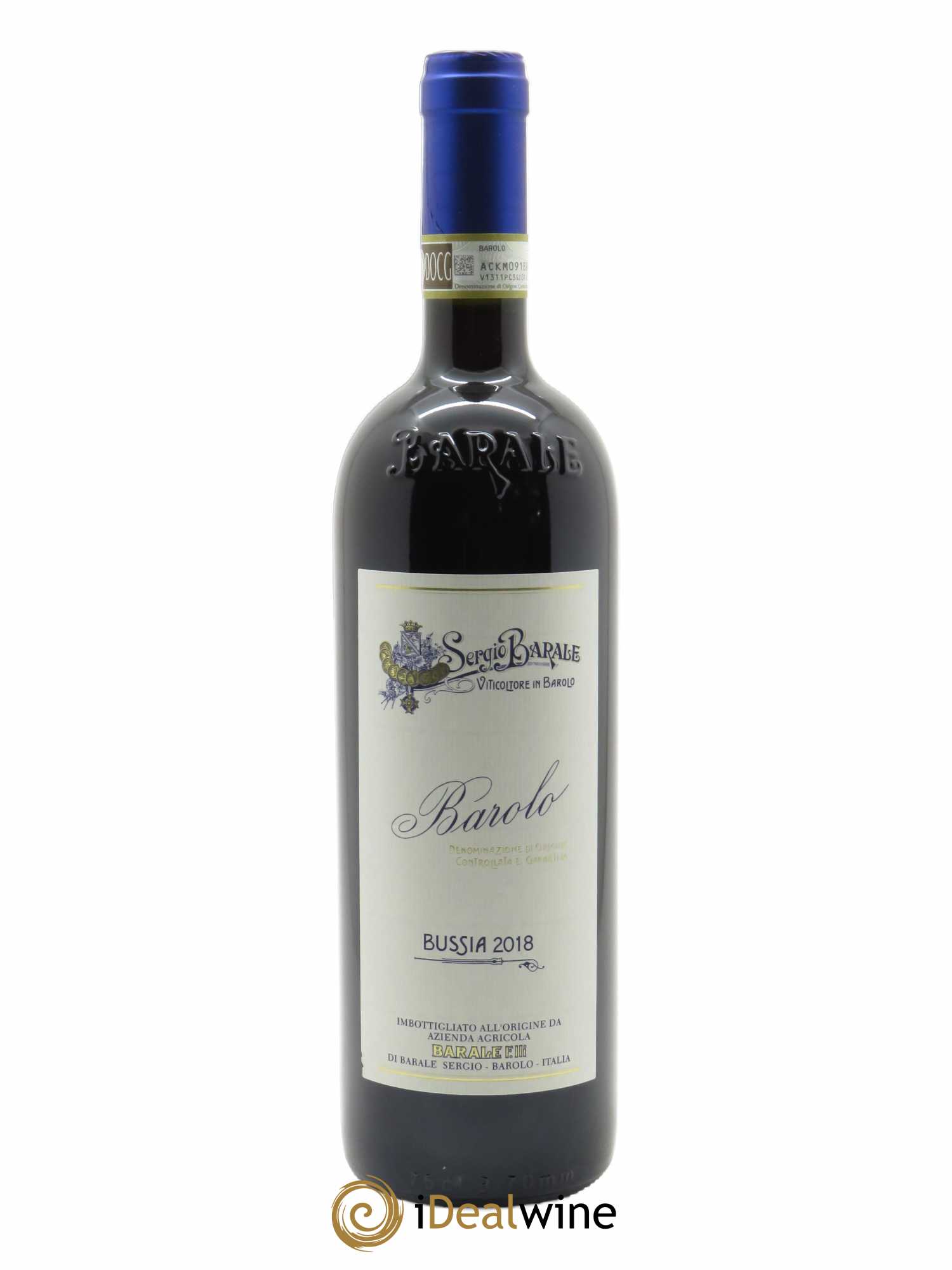 Barolo DOCG Barale Fratelli Bussia  2018 - Lot de 1 Bouteille