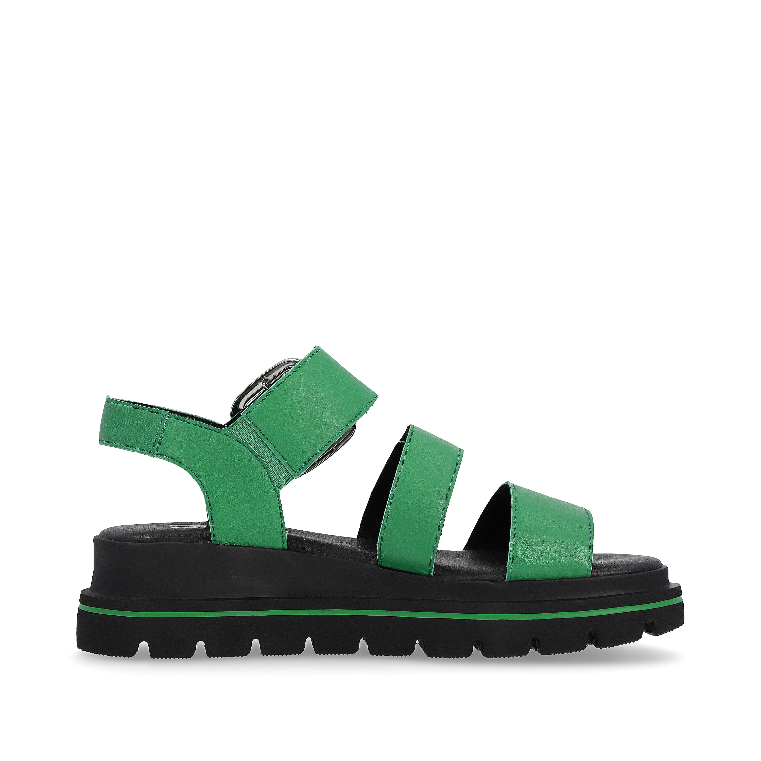 Rieker Damen Riemchensandalen smaragd green