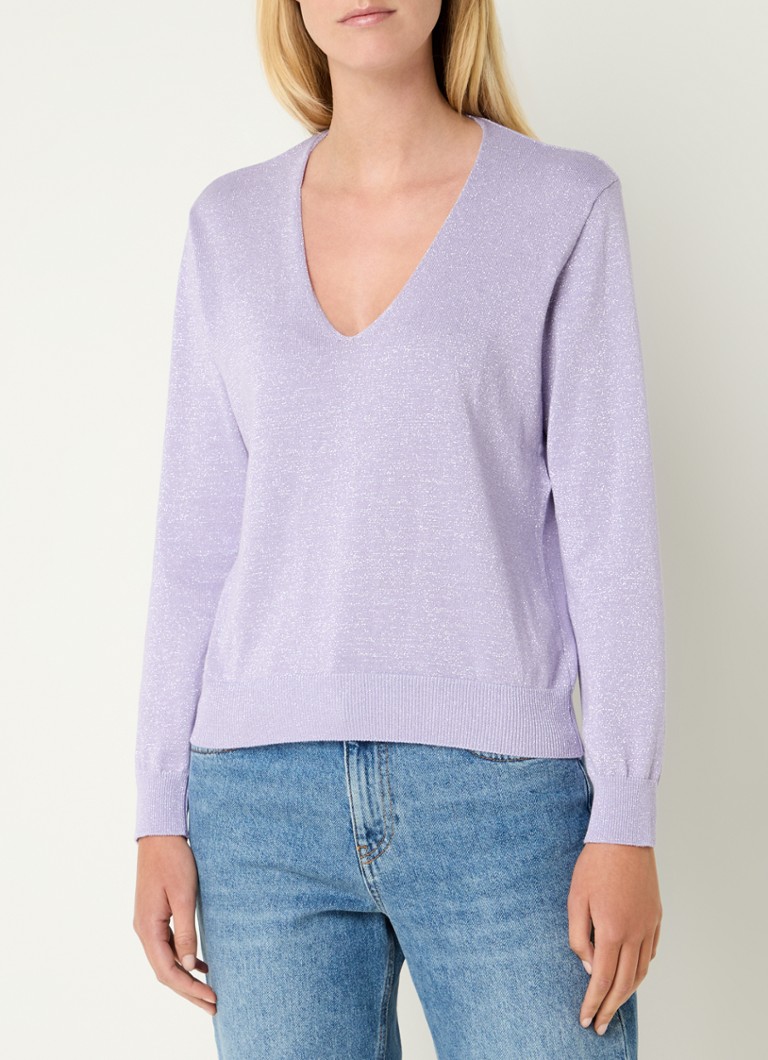 Benetton Fine knit top with lurex