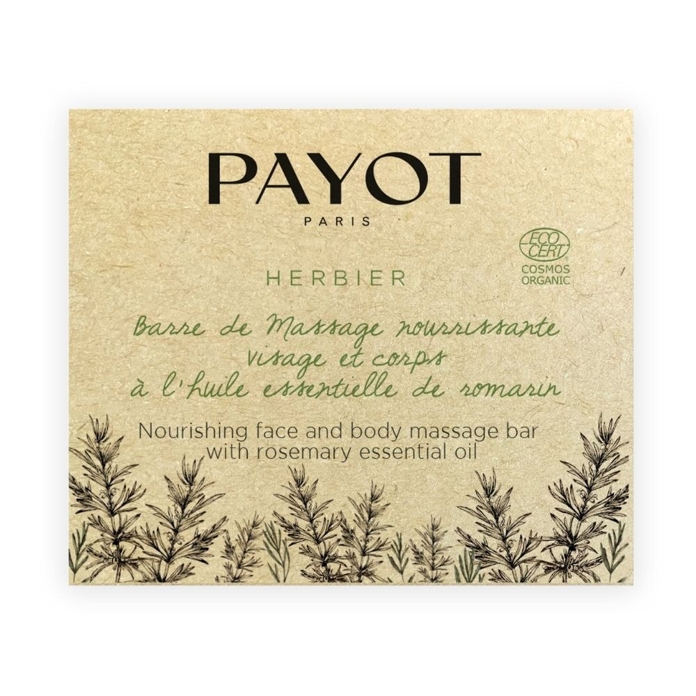 Payot BARRE DE MASSAGE NOURRISSANTE VISAGE ETCORPS A L'HUILE ESSENTIELLE DE ROMARIN Barre de massage