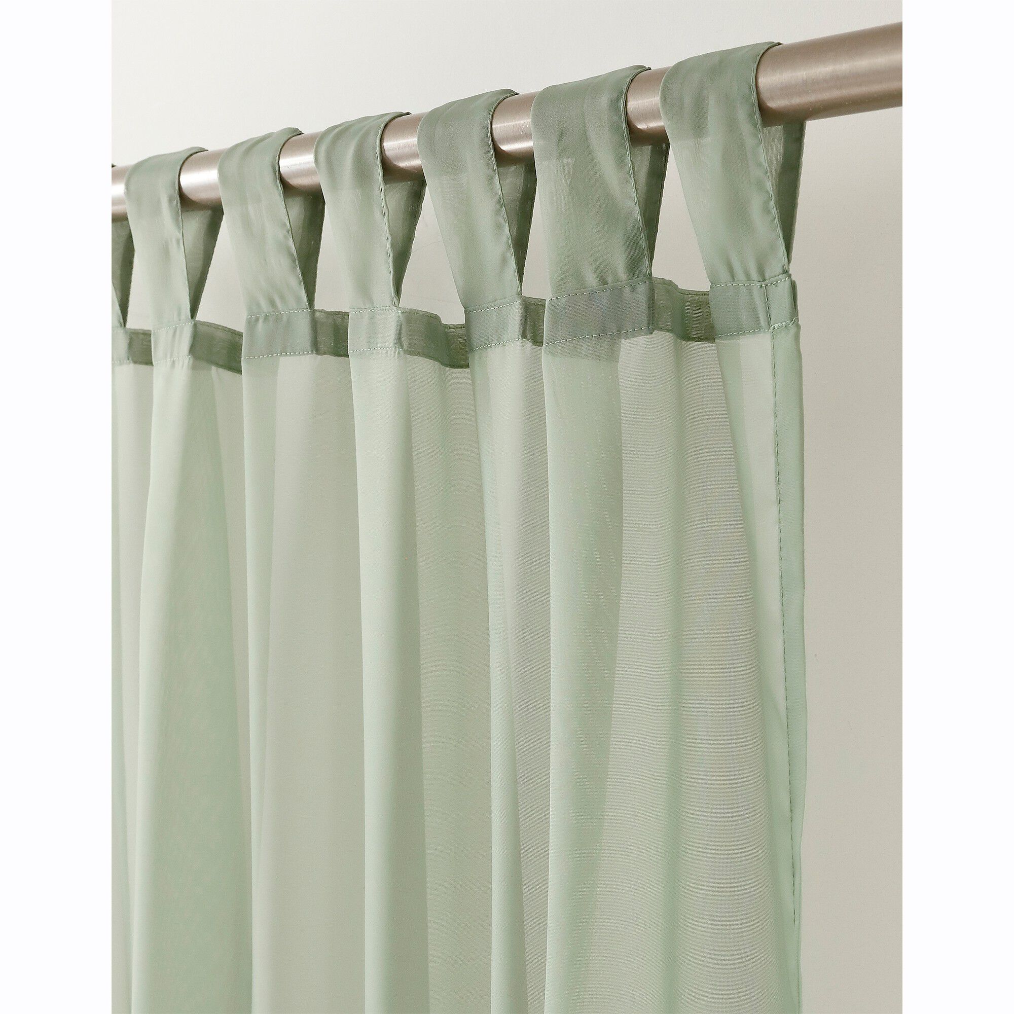 Panneau voile uni finition pattes