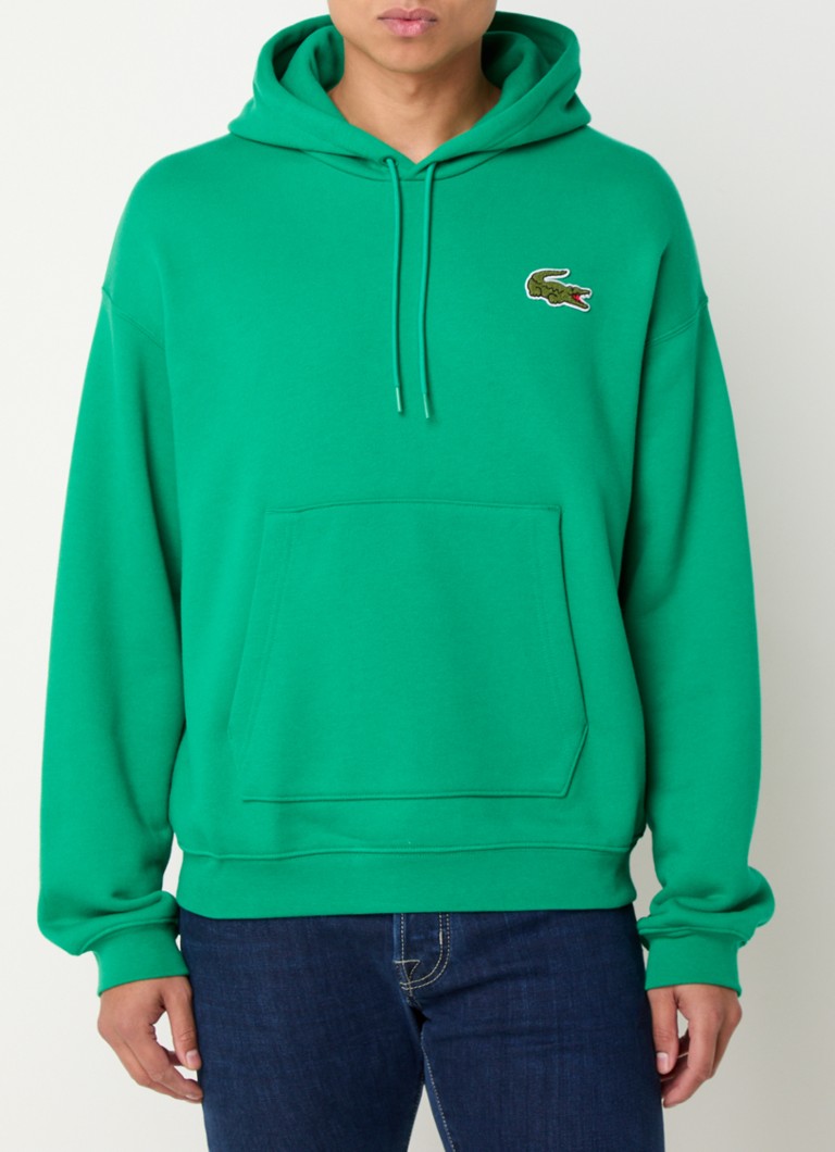 Hanorac Lacoste cu logo brodat