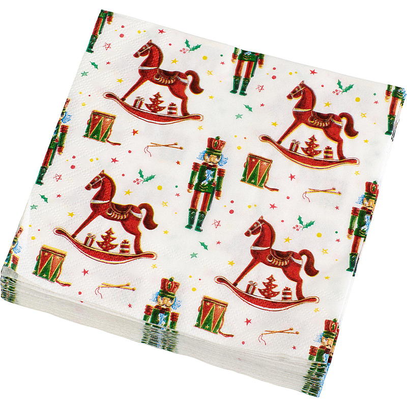 Vie Eco Servietter 20-pk 33x33 cm, julemotiv