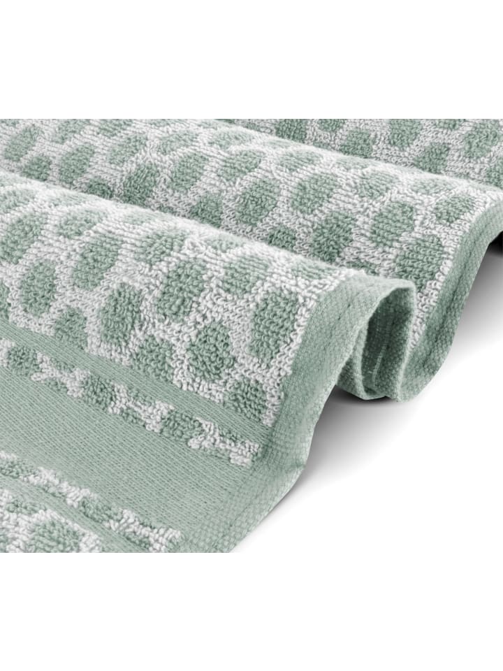 Aspero 12 Frotte Baumwoll Geschirrtücher in Grün günstig kaufen 50 x 70 cm