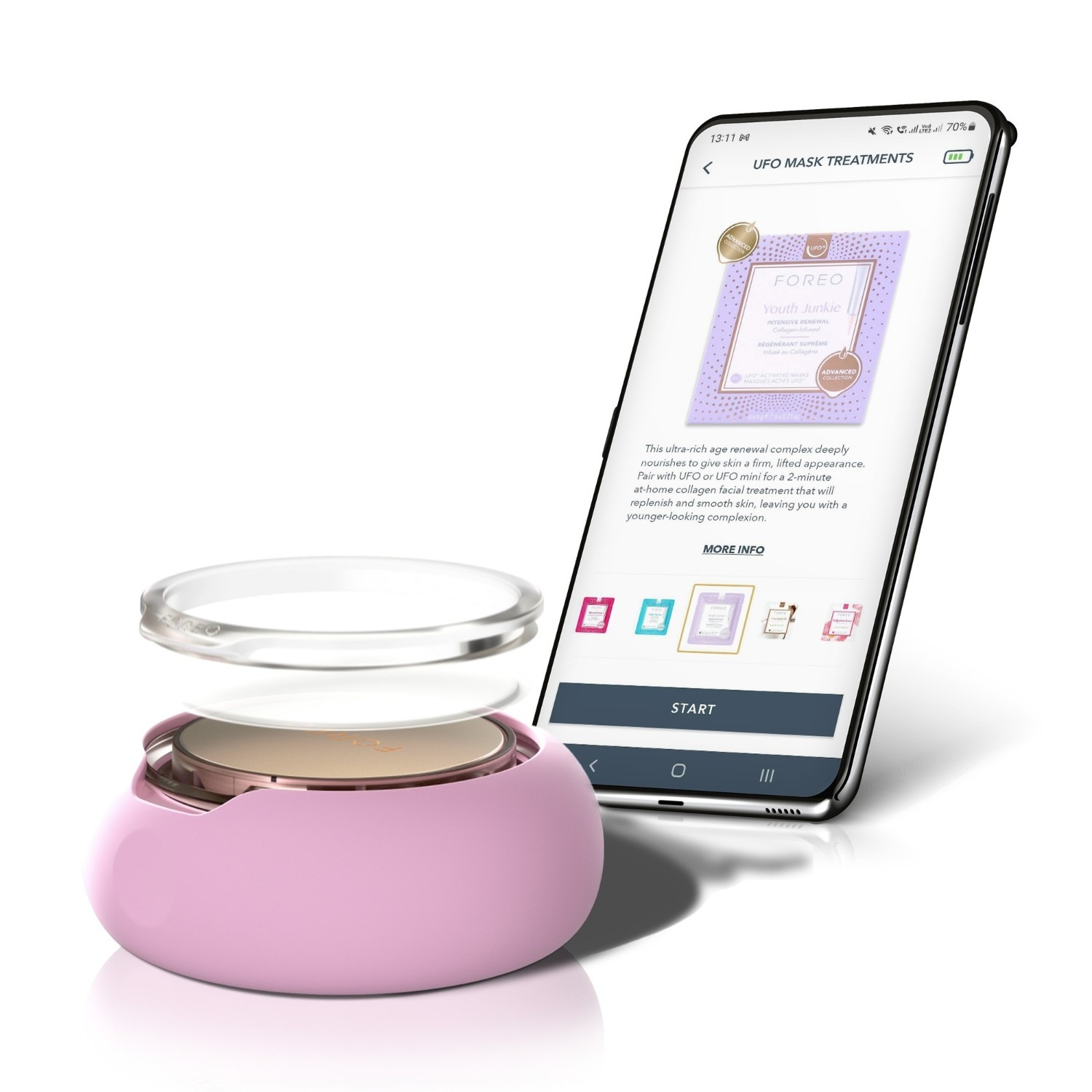 Masques FOREO UFO pour jeunes accros 2.0