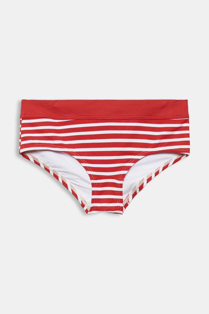 Recycelt: Hipster-Shorts mit Streifen