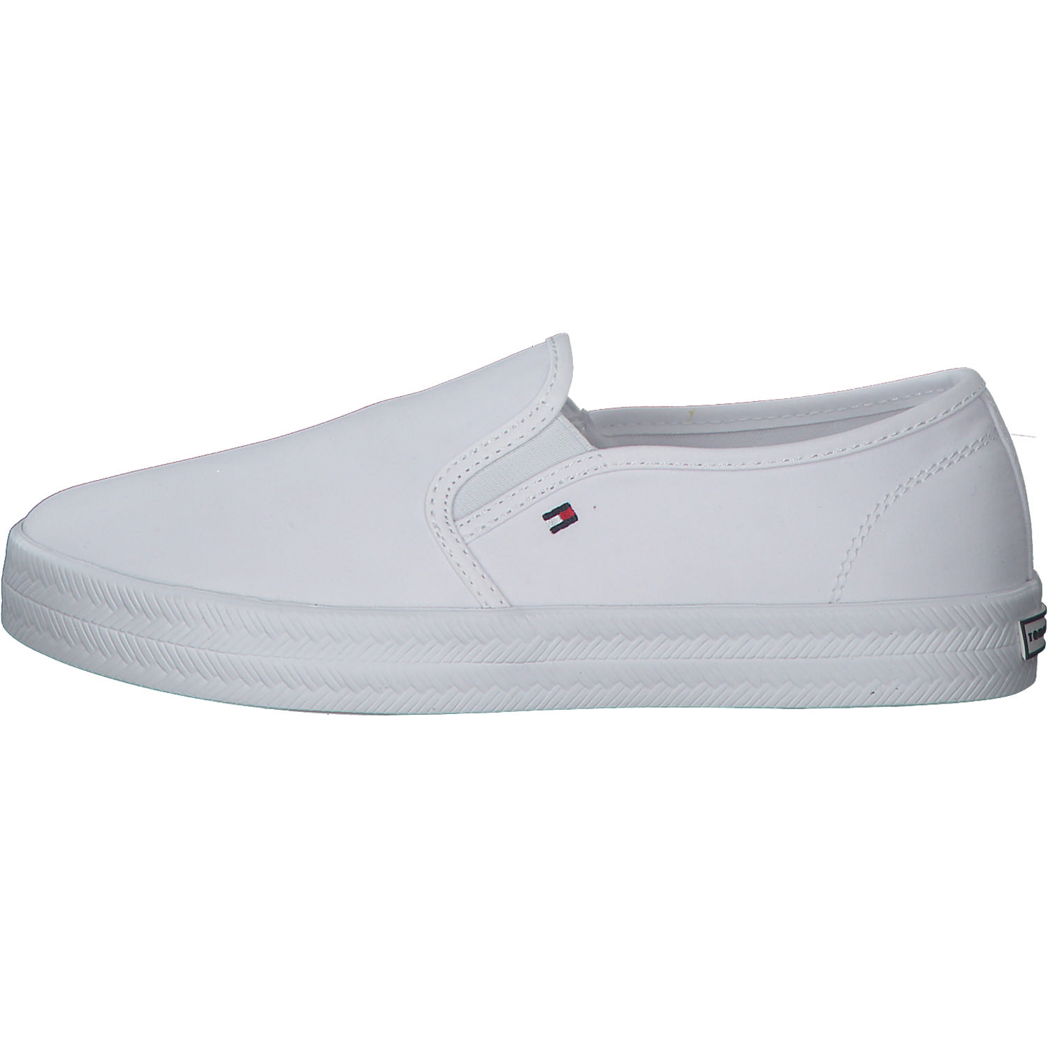 Tommy Hilfiger FW0FW05535, Slip-On-Sneaker, Damen, white