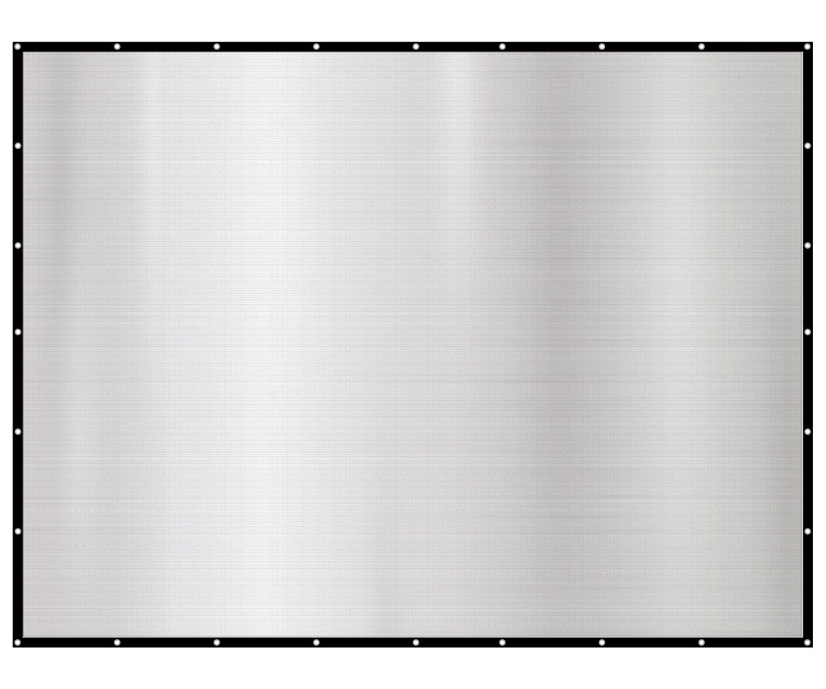 AMANKA 3x4 reflektierendes Aluminium Schattennetz