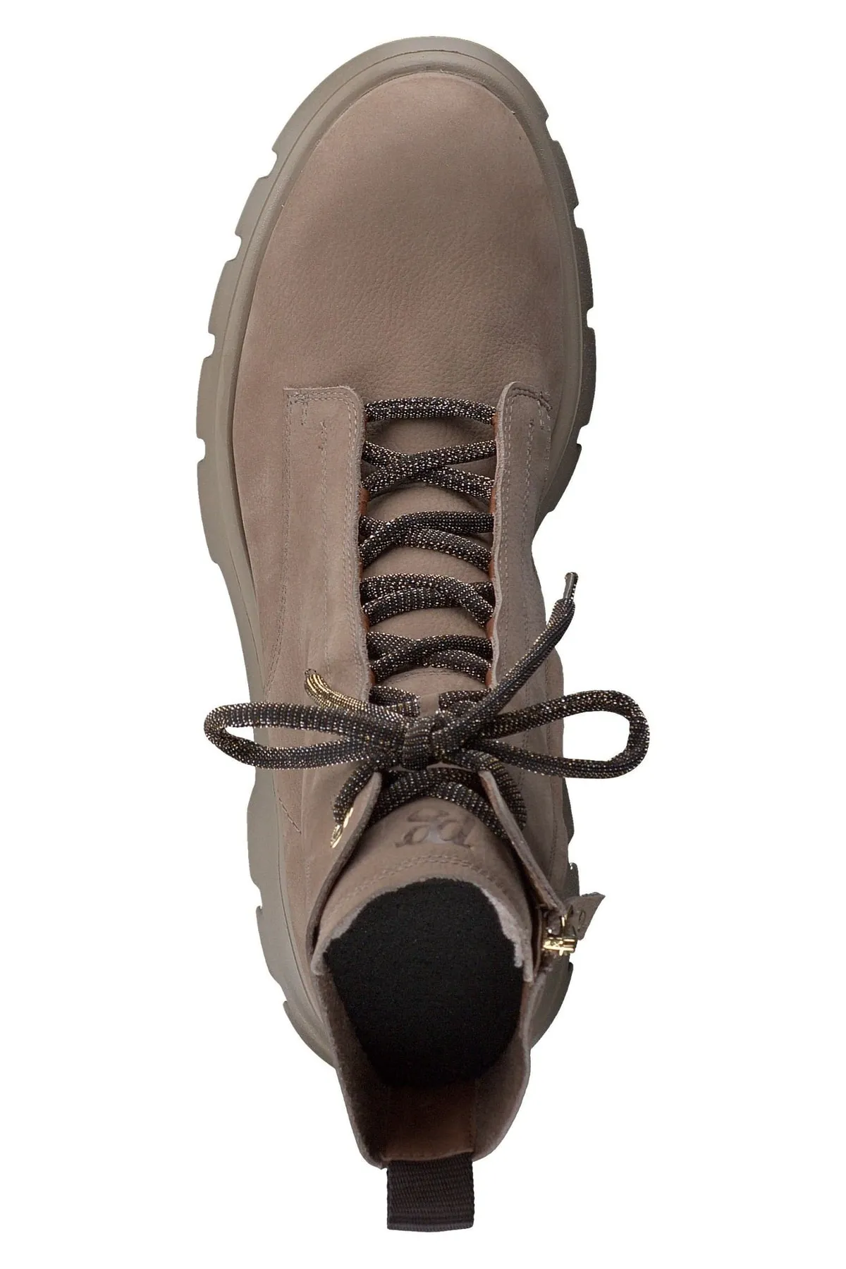 Paul Green  Stiefelette - Beige - Blockabsatz