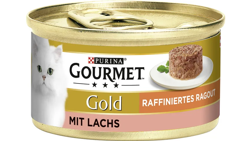 PURINA GOURMET Gold Raffiniertes Ragout mit Lachs 85 g