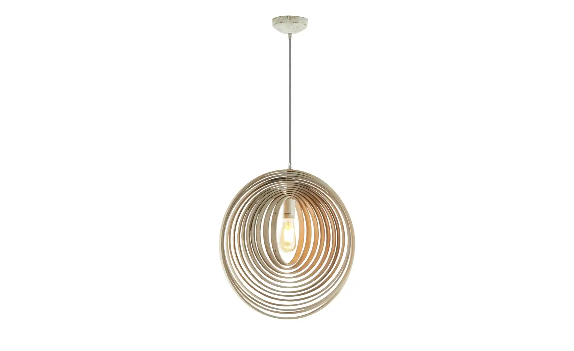 Trio Pendelleuchte mit Holzlamellen