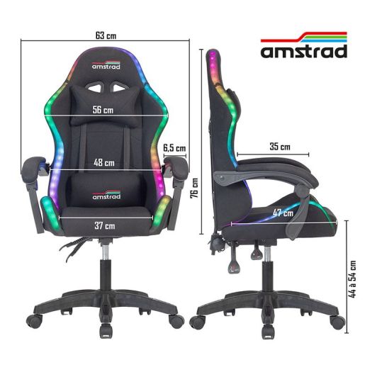 Scaun de gaming AMSTRAD AMS-LED-NEXUS