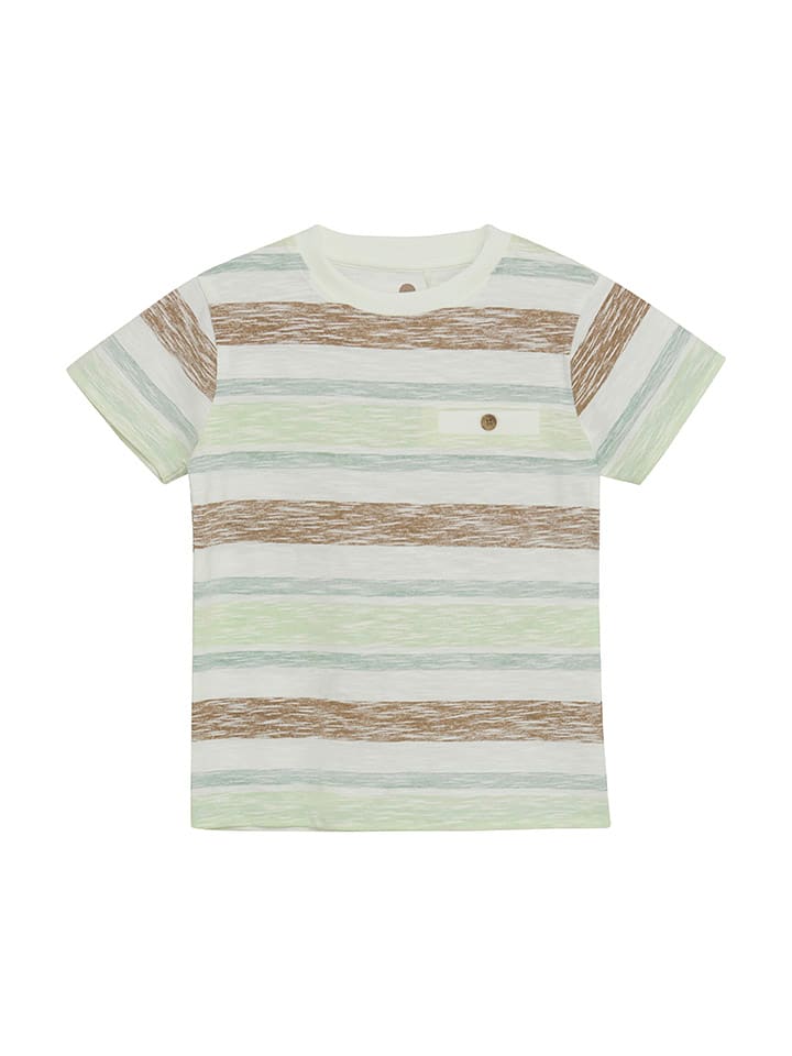 enfant Shirt in Creme/ Hellbraun/ Grün günstig kaufen