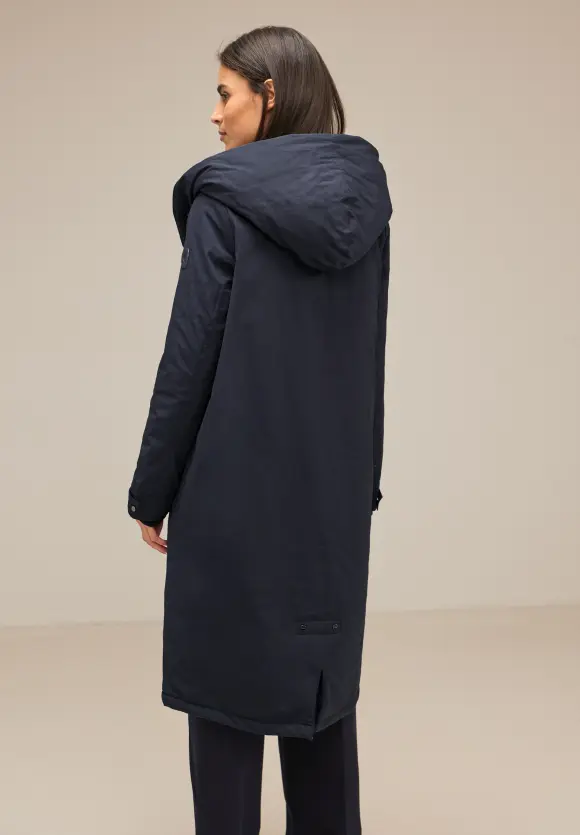 Street One Langer Parka mit Kapuze