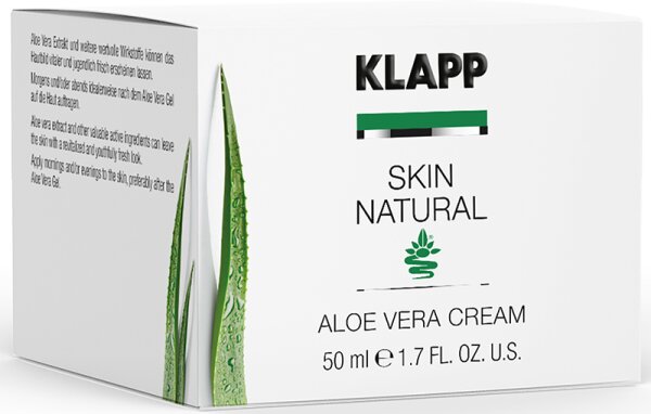 KLAPP Skin Care Science Skin Natural Aloe Vera Cream Gesichtscreme
