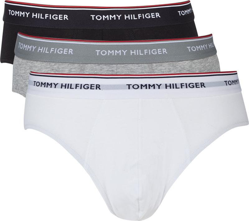Slip im 3er-Pack in silber meliert