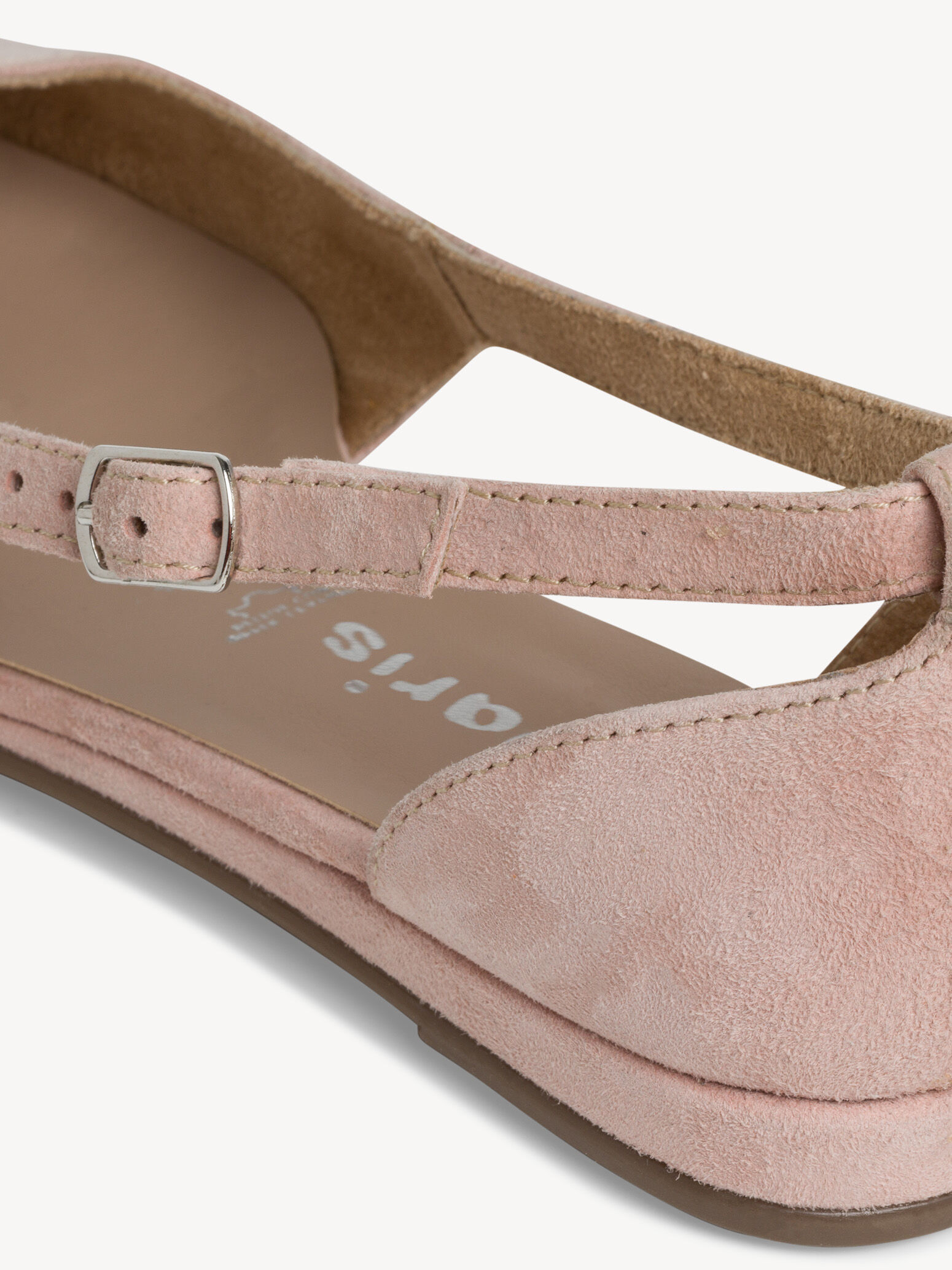 Ballerine en cuir - rose
