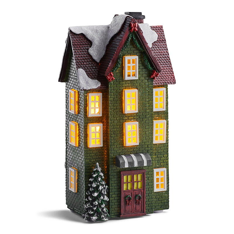 Home Dekorhus m/LED-lys