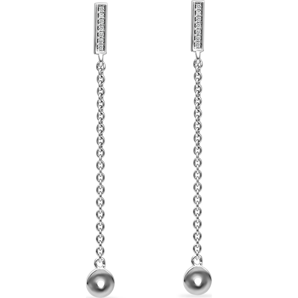 FAVS Boucles d'oreilles 925 Argent Boucles d'oreilles