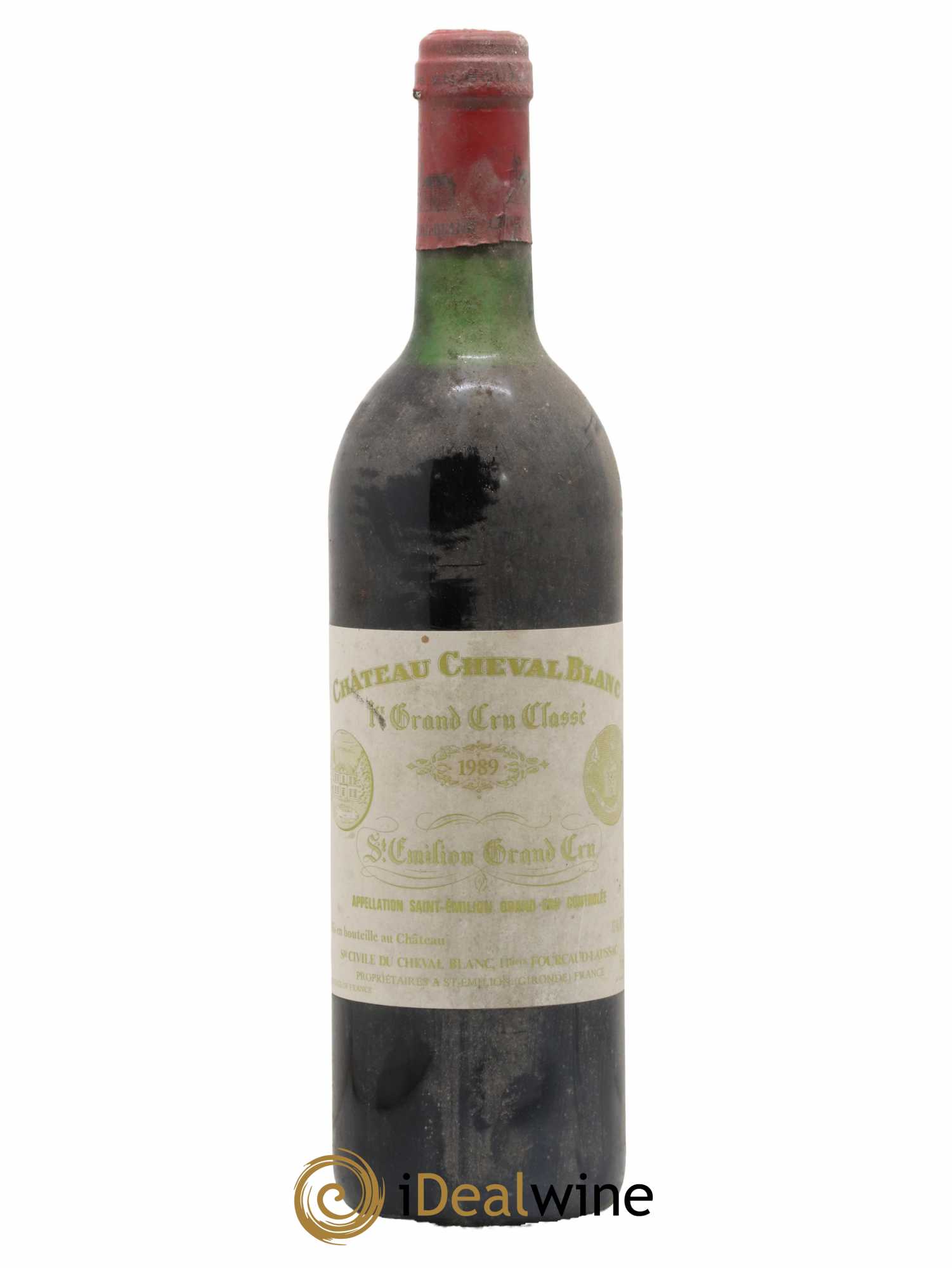 Château Cheval Blanc 1er Grand Cru Classé A  1989 - Lot de 1 Bouteille