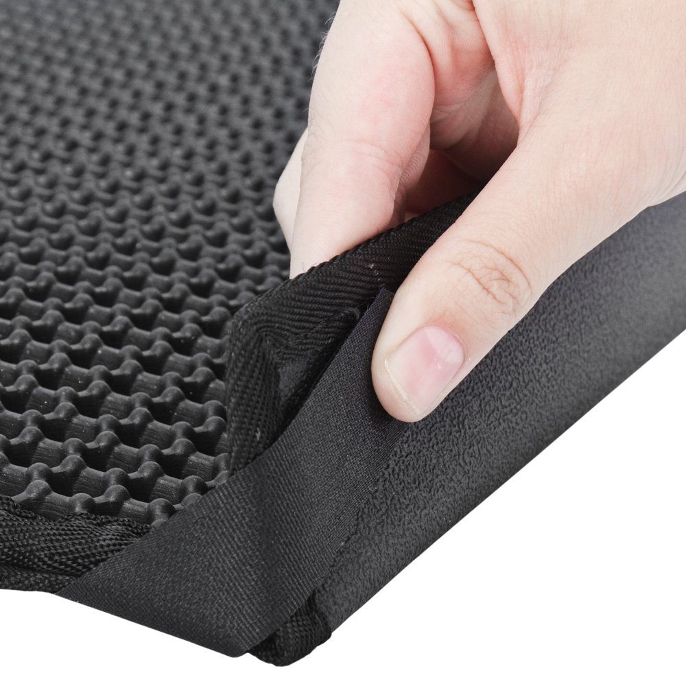 Petigi Katzentoilette Katzenklo Matte Katzenstreu Unterleger Katzenmatte (60x46cm) mit Rand Petigi