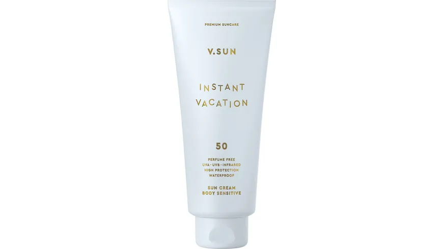 V.SUN Sonnencreme Körper LSF 50 Parfümfrei 200 ml